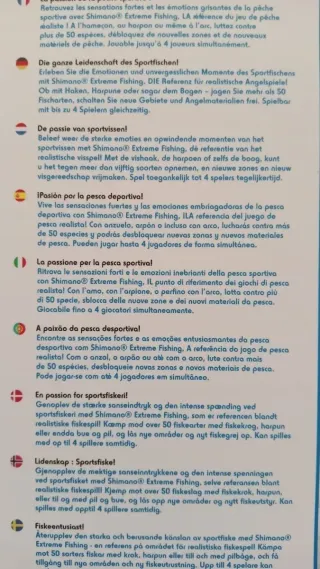 Juego wii-U Shimano Extreme+caña  pescar