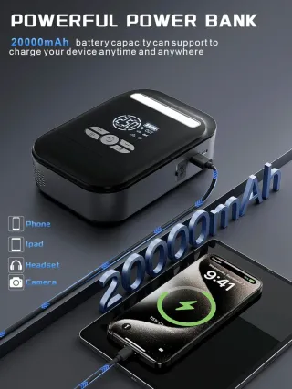 Poderoso Arrancador de Batería Todoterrenos, Furgo