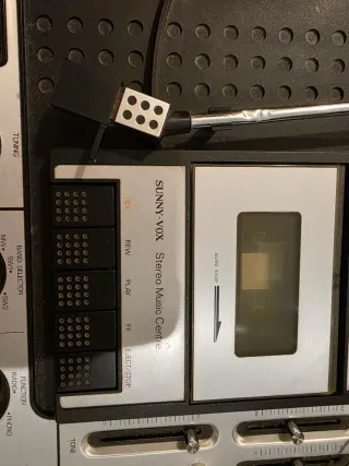 Equipo de música Sunny Vox