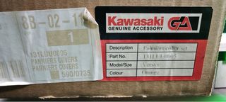 Set Tapas Laterales maletas Versys 1000 naranja