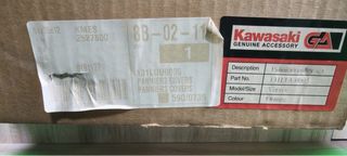 Set Tapas Laterales maletas Versys 1000 naranja