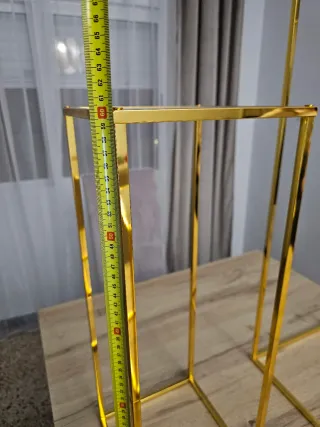 Estanterías metálicas Medidas en las fotos