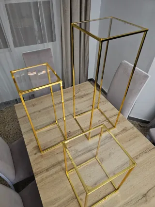 Estanterías metálicas Medidas en las fotos