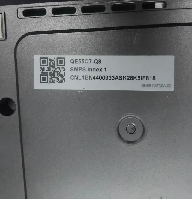 Repuestos Samsung QE55Q7FNA Main + One Conect+PSU