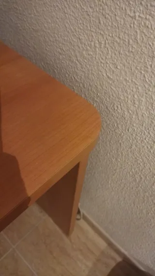 Escritorio y zapatero 53x75x180cm cerezo muy nuevo