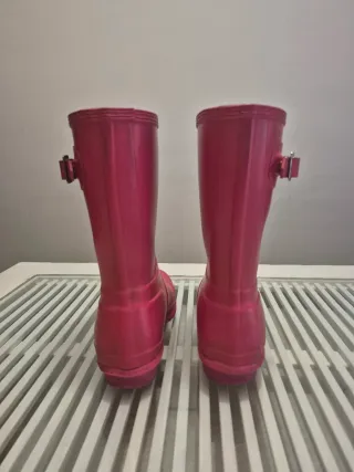 Botas de agua Hunter Fucsia