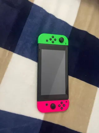 Nintendo Switch Verde y Rosa