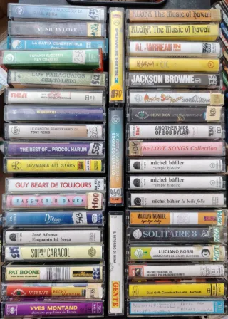Cassette musicali miste: Compilation, Dance, Pop