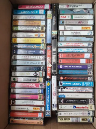 Cassette musicali miste: Compilation, Dance, Pop