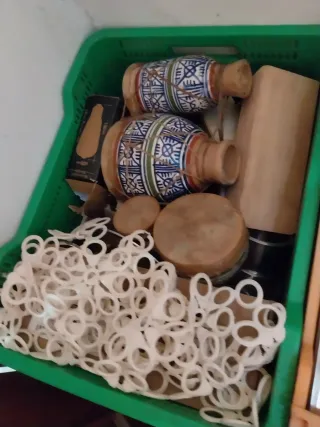 Lote antiguedades mercadillo