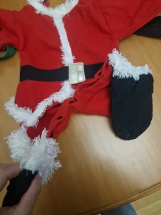 Disfraz Papá Noel Niñ@ Talla 2 años