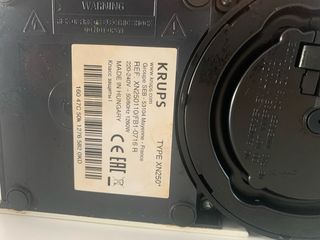 Cafetera Krups Nespresso Blanca