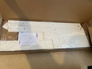 Cabecero de cama blanco