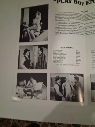 Cartel Película Play Boy en Paro - Andrés Pajares