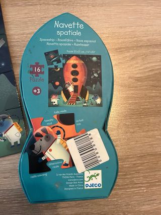 Puzzle Djeco 16 piezas espacio