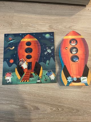 Puzzle Djeco 16 piezas espacio