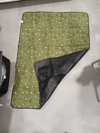 Manta picnic playa, monte, hogar, verde flores