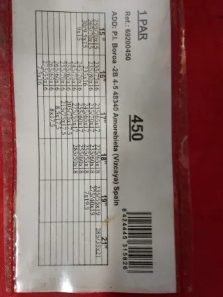 Cadenas Nieve 4x4 y Furgoneta