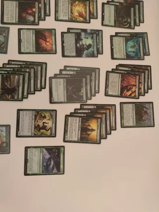 Lote Cartas Magic The Gathering, VERDES