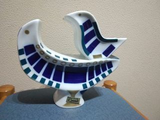 Figura Sargadelos de dos Pájaros