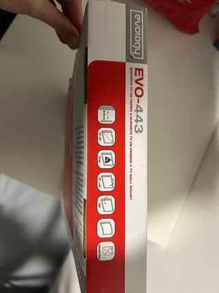 Soporte TV Evology EVO-443 Pared