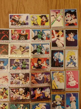 36 Cartas Dragon Ball Z Colección Serie 2