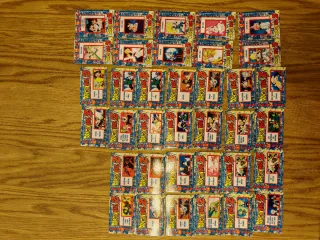 36 Cartas Dragon Ball Z Colección Serie 2