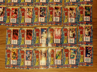 36 Cartas Dragon Ball Z Colección Serie 2