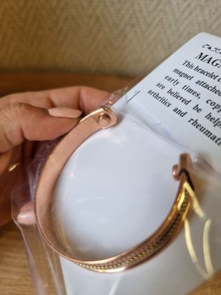 Pulsera de Cobre Magnética con Imán