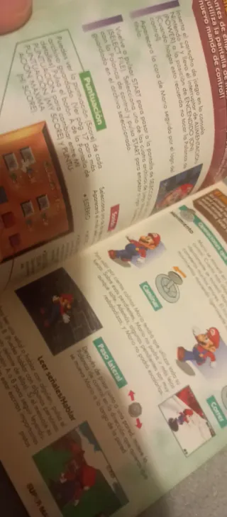 Manual Super Mario 64 Nintendo
