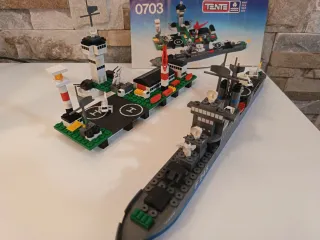 Tente 0703 - Fragata lanzamisiles y base naval