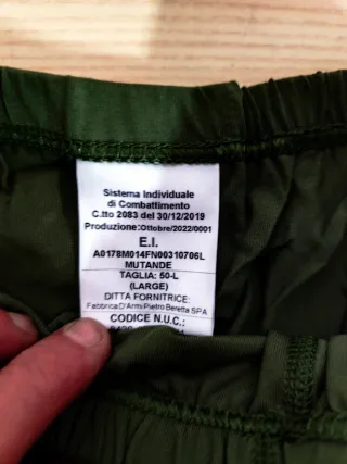 Mutande Boxer Beretta Militari Esercito Italiano