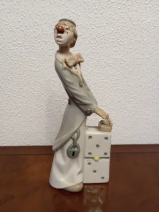 Figuras Payasos Porcelana Vintage