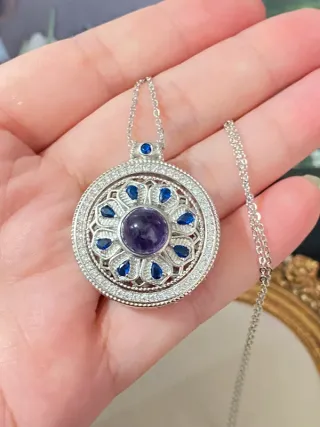 Collar de Amatista natural