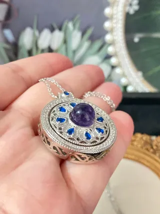 Collar de Amatista natural