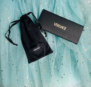 Funda de gafas Versace negro