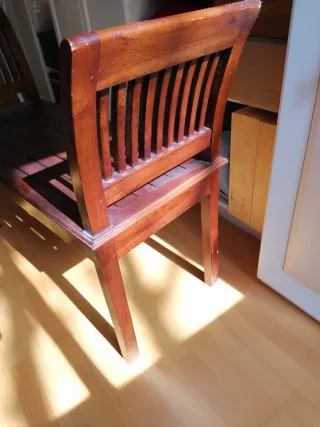 Banqueta de madera para dormitorio o recibidor