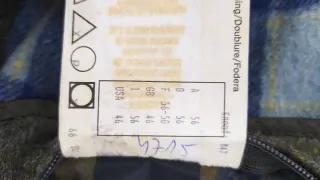 Abrigo vintage Marca Luxus Himalaya Loden verde.