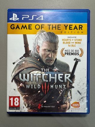The Witcher III Wild Hunt GOTY PS4