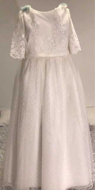 Vestido de Comunión Blanco Niña