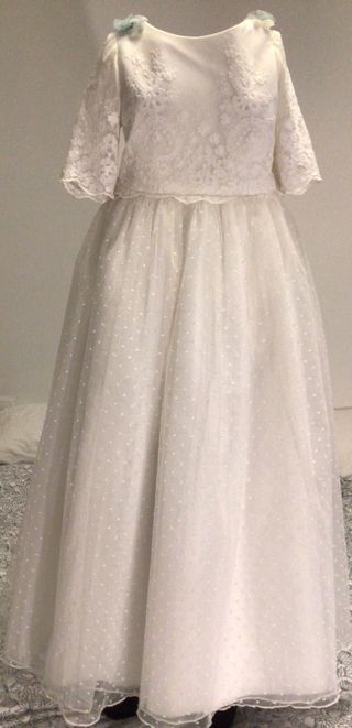 Vestido de Comunión Blanco Niña