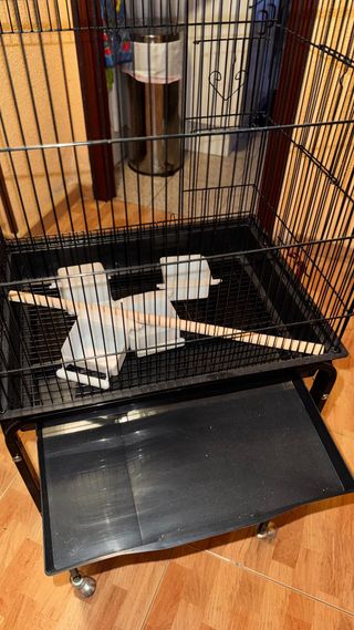 Jaula grande para aves