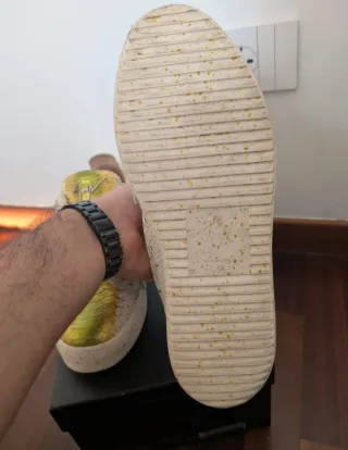 Giuseppe Zanotti Scarpe Uomo 43 e mezzo Oro Bianco