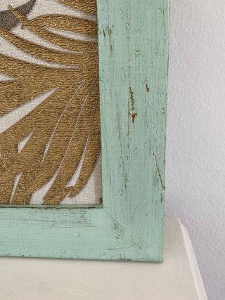 Cuadro Hojas Tropicales 38x47cm