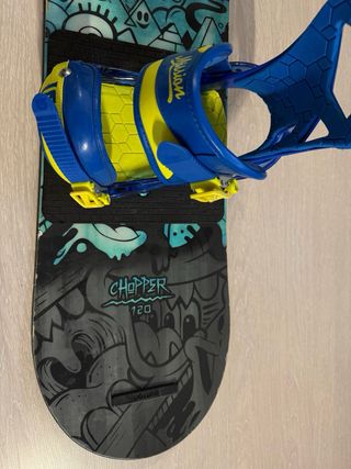 Tabla Snow Burton 120cm mas fijaciones Burton