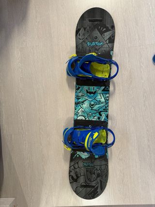 Tabla Snow Burton 120cm mas fijaciones Burton