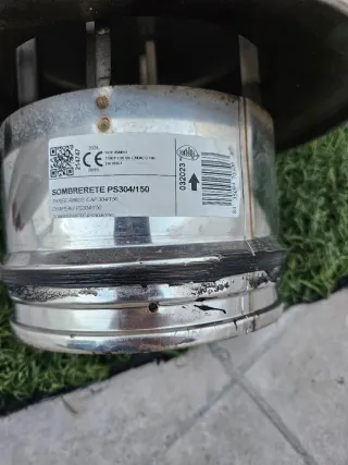 Sombrerete para chimenea 150mm
