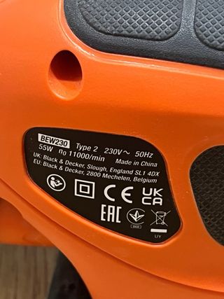 Lijadora Black+Decker Mouse 55W + Accesorios