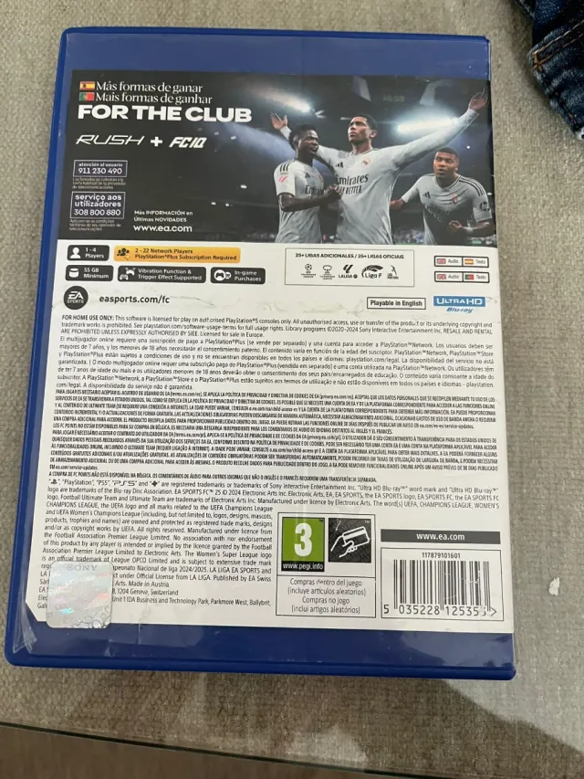 FC 25 PS5 EA Sports Juego Deporte