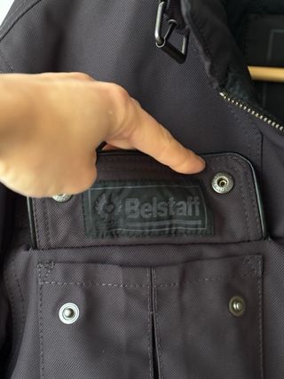 Cazadora Belstaff Negra Original